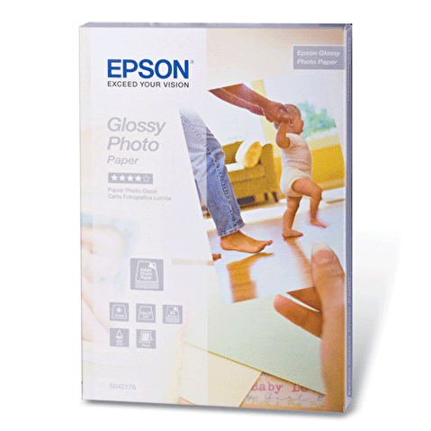 Фотобумага EPSON 10x15см, 225г/м2, глянцевая, 50л (С13S042176)