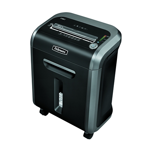 Уничтожитель документов FELLOWES PS-79Ci, 4x38мм, 16 листов, 23л, секретность 3, авт., скобы, пласт. карты, скрепки, CD/DVD