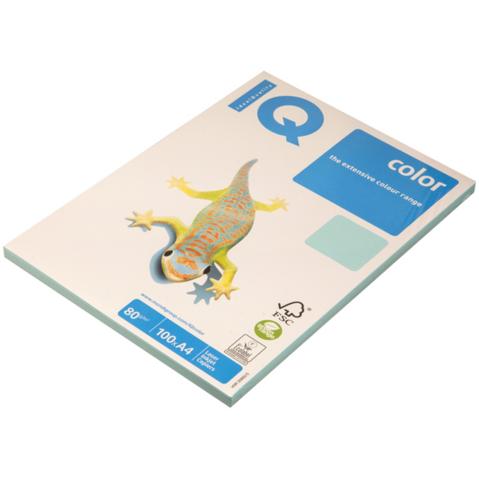 Бумага цветная IQ/MAESTRO COLOR  A4   80/100 пастель, голубая (MB30)