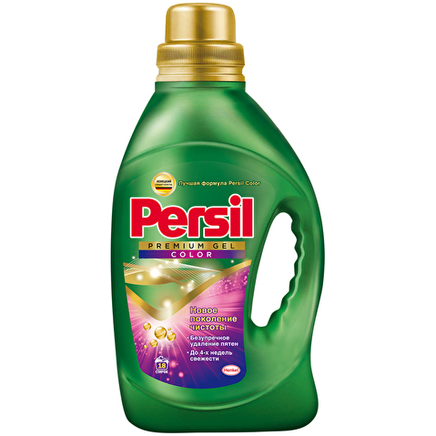 Жидкий стиральный порошок Persil Premium Color, для цветного белья, 1.17л