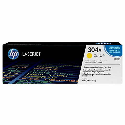 Картридж HP-CC532A для HP LJ CP2025/CM2320, 2800стр, Yellow