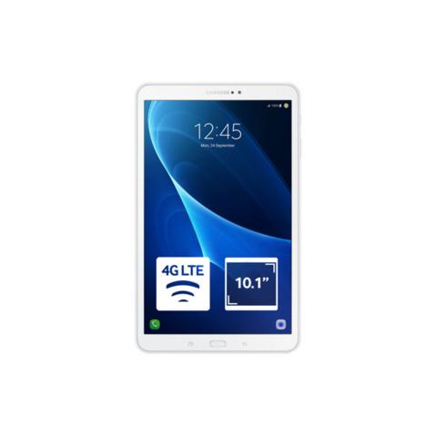 Планшет SAMSUNG Galaxy Tab A SM-T585N, 2GB, 16GB, 3G, 4G, Android 6.0 белый [sm-t585nzwaser]