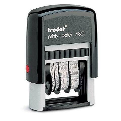 Датер TRODAT 4820B, месяц цифрами, шрифт 4мм, автоматическое окрашивание