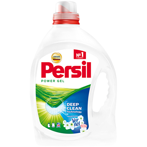 Жидкий стиральный порошок Persil Свежесть от Vernel, для белого белья, 1.95л