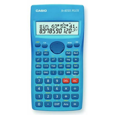 Калькулятор научный 10 разр. CASIO FX-82SXPLUS, 177 функции, двухстрочный, питание от батарейки, маржин. расчет %