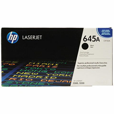 Картридж HP-C9730A для HP CLJ 5500/5550, 13000стр, Black