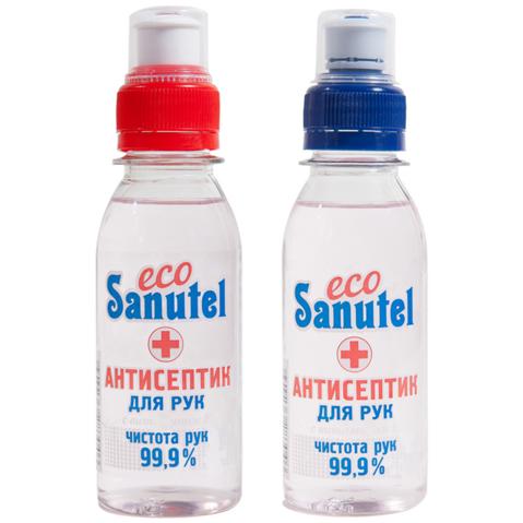 Антисептик кожный EcoSanutel, с витамином Е, спиртосодержащий 65%, 100мл