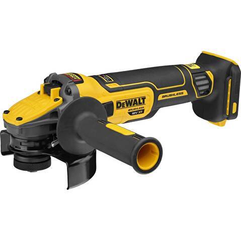 Шлифмашина угловая аккумуляторная DeWalt DCG409NT FlexVolt Advantage, 18В, без АКБ, без ЗУ (DCG409NT-XJ)