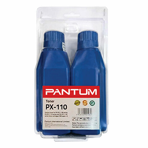 Тонер Pantum PX-110 для Pantum P2000/M5000/M6000, 1500стр х 2шт, Black, 2 чипа