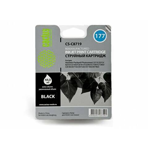 Картридж C8719 для HP PS 3100/3110/3207/3210/3213/3214, 450стр, Black, CACTUS Картридж C8719 для HP PS 3100/3110/3207/3210/3213/3214, 450стр, Black, CACTUS