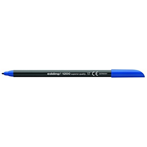 Фломастер EDDING 1200, 1мм, сапфировый