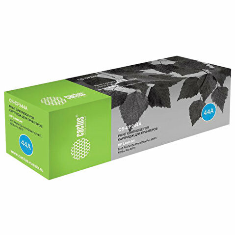 Картридж CF244A (№44А) для HP LJ Pro M28a/M28w/M15a/M15w, 1000стр, Black, CACTUS Картридж CF244A (№44А) для HP LJ Pro M28a/M28w/M15a/M15w, 1000стр, Black, CACTUS