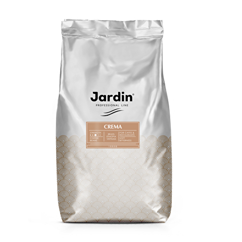 Кофе в зернах JARDIN Crema, Professional, 1000г, вакуумная упаковка