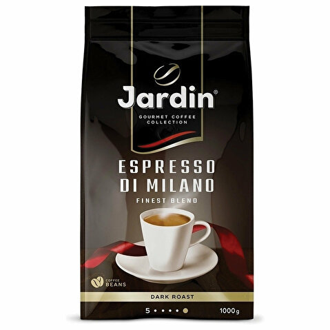 Кофе в зернах JARDIN Espresso Di Milano, 1000г, вакуумная упаковка