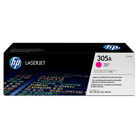 Картридж HP-CE413A для HP СLJ Pro 300/400, 2600стр, Magenta (305A)