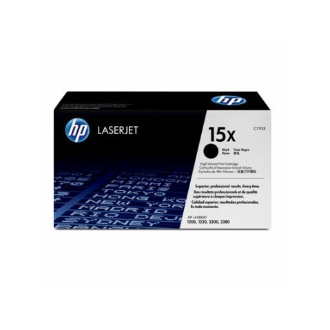 Картридж HP-C7115X для HP LJ 1005W/1200/1220/3300/3380, 3500стр, Black