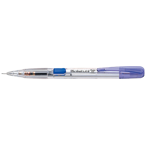 Карандаш механический PENTEL PD105T-C TechniClick, 0.5мм, боковая кнопка синяя