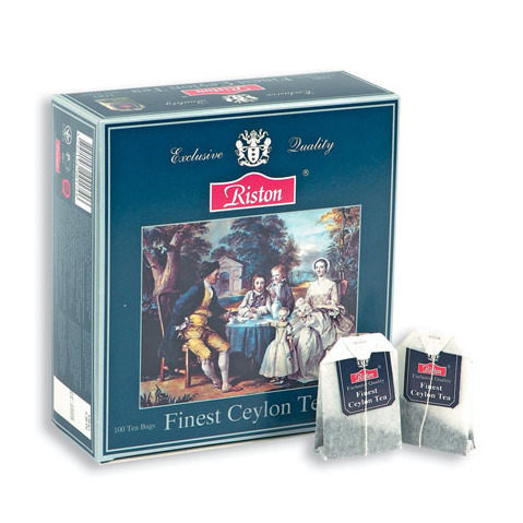 Пакетированный чай черный RISTON Finest Ceylon 100х2г, алюминиевый конверт