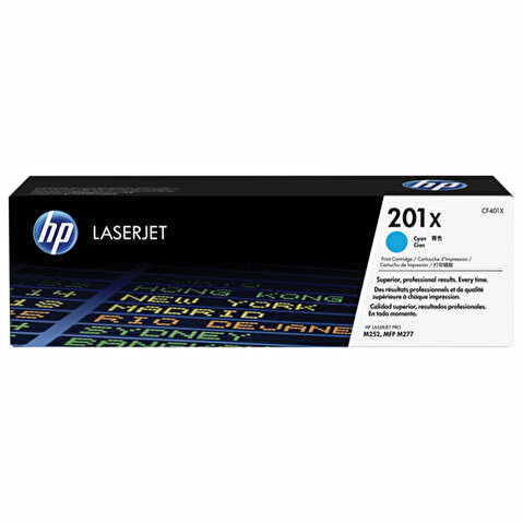 Картридж HP CF401X для HP CLJPro M252/277, 2300стр, Cyan