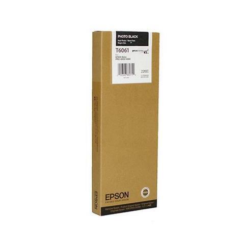 Картридж EPSON C13T606100 для Stylus Pro 4800/4880, 220мл, Black