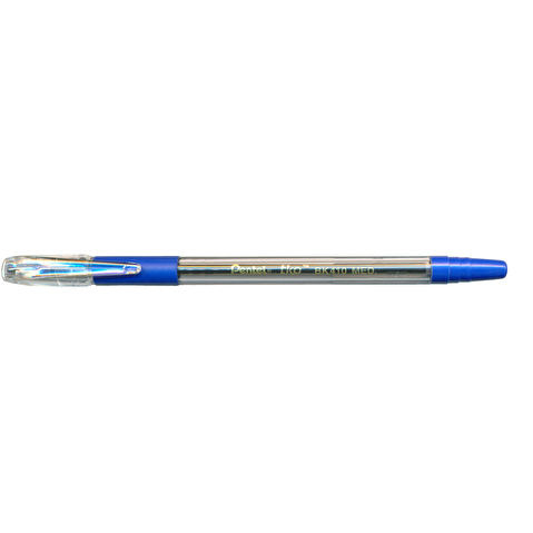 Ручка шариковая PENTEL BK410-С, резиновый упор, 1.0мм, синяя