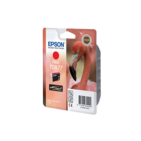 Картридж EPSON C13T08774010 для Stylus Photo R1900, Red