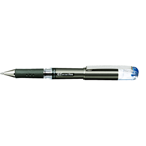 Ручка гелевая PENTEL K227-C Hybrid Gel Grip DX, резиновый упор, 0.7мм, синяя