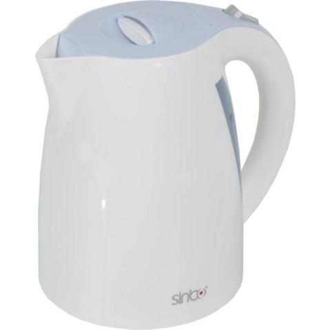 Чайник электрический SINBO SK 7314, 1.7л, 2000Вт, пластик, белый