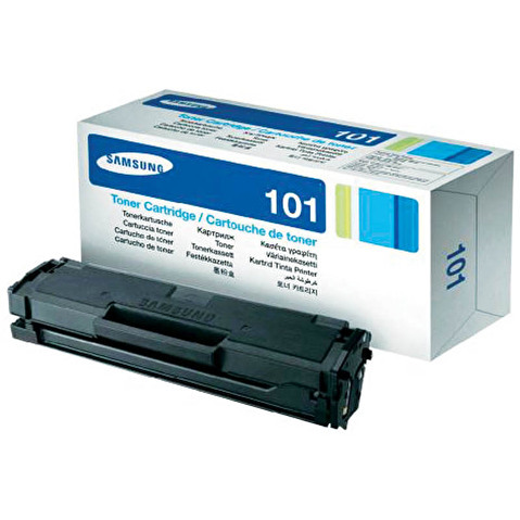 Картридж SAMSUNG MLT-D101S для ML-2160/ML-2165/ML-2167/ML-2168/ML-2165W/ML-2168W/SCX-3400/SCX-3400F/SCX-3405/SCX-3405F/SCX-3405W/SCX-3405FW/SCX-3407, 1500стр., Black