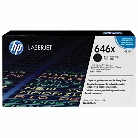Картридж HP CE264X для LJ Pro CLJ CM4540 MFP 17000стр, Black