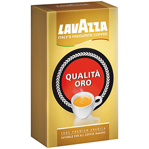 Кофе молотый LAVAZZA Oro, 250г, вакуумная упаковка