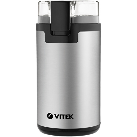 Кофемолка Vitek VT-8370 300Вт сист.помол.:ротац.нож вместим.:80гр стальной