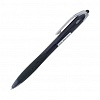 Ручка шариковая автоматическая PILOT REXGRIP BPRG-10R-F-B, резиновый упор, 0.7мм, черная