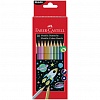 Набор цветных карандашей Faber-Castell, 10цв, корпус шестигранный, металлик, в картонной коробке