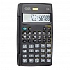 Калькулятор научный 8+2 разр. Deli 1711, 125х77х16мм, 56 функций, черный