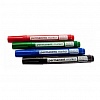 Набор маркеров для флипчарта 2х3 1.5-3мм, 4 цвета/уп (AS117)