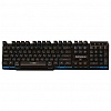 Клавиатура SONNEN KB-7010, 104 клавиши, LED-подсветка, USB, черная