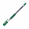 Ручка шариковая PILOT BPS-GP-F-G, резиновый упор, 0.22/0.7мм, зеленая