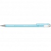 Ручка гелевая PENTEL K108-PS Hybrid Milky, 0.4/0.8мм, пастельная голубая
