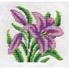 "Klart" набор для вышивания 8-125 "Садовая лилия" 12 х 12 см