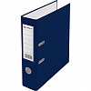 Папка-регистратор Lamark бумвинил,  А4, 80мм, с металлическим уголком, синяя