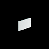 Экран прямоугольный RIVA  600х450х18мм, Белый