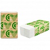 Полотенце бумажное листовое Focus Eco, V-сложение, 1-слойное, 23х20.5см, 250л/уп, белое, 15шт/уп  (5049978)