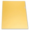 Папка-уголок Lamark, А4, пластик, 0.18мм, матовая, желтая