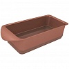 Форма для выпечки Rondell Karamelle RDF-448 прямоуг. 10x20см сталь/силикон карамель