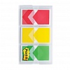 Закладки-стрелки 3M Post-it Professional 682-ARR-RYG, 23.8х43.2мм, клейкие, пластик, 3 цвета по 20л
