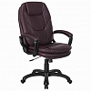 Кресло руководителя BRABIX Premium Trend EX-568, экокожа, коричневое
