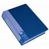 Папка А4 с 100 прозрачными вкладышами, пластик 0.80мм, синяя