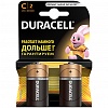 Батарейка DURACELL C/LR14/MN1400, 1.5V, алкалиновая, 2шт/уп