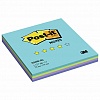 Самоклеящийся блок 3M Post-it Classic 654-RB-AQ, 76х  76, 100л, "Радуга Акватик"